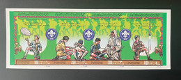 Libye Libya 1982 Mi. 980 - 983 IMPERF ND 75th Anniversary Of Scouting Dog Chien Hund Scout Jamboree Scouts Pfadfinder - Unused Stamps