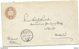 22 - 16 - Entier Postal Avec Superbe Cachet à Date De Meilen - Interi Postali