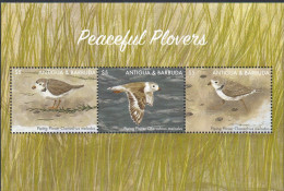 Antigua Y Barbuda Peaceful Plovers - Pluvier 2015 XXX - Antigua Und Barbuda (1981-...)