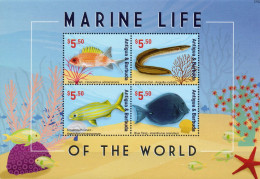 Antigua Y Barbuda 2021 MNH Sea Life- Vie Marine - Antigua Und Barbuda (1981-...)