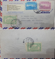 D)1961, AFGHANISTAN, LETTER SENT TO SOUTH AMERICA, AIR MAIL, WITH STAMPS BANDE AMIR LAKE, TRADITIONAL SPORTS, EL BUZKASH - Afganistán