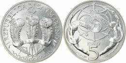 SAN MARINO 5 Euro 2007 Pari Opportunitā 18 G Silver .925 Mint - San Marino