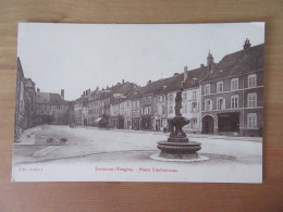 Senones (Vosges) - Place Clémenceau - Carte Non-circulée - Senones