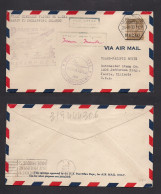 MACAU. 1937 (28 Apr) GPO - USA, Peoria. First Flight Macau - Manila Trip (29 Apr) - Other & Unclassified