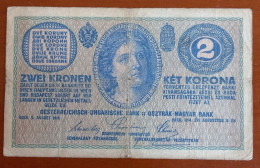 #1  ÖSTERREICH / AUSTRIA - 1914 , 2 KRONEN - Oesterreich