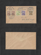 MACAU. 1942 (27 Nov) GPO Local WWII FDC. Very Few Produced. 2a + 3a On Pair. - Autres & Non Classés