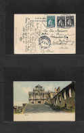 MACAU. 1914 (12 Jan) GPO - Sweden, Gotheburg (3 Feb) Local Photo Ppc Multifkd Ceres Issue Card, Tied Ds + Arrival On Fro - Andere & Zonder Classificatie