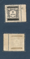 MACAU. 1910, Yang 143b(x).XF. Inverted Overprint + Trimmed Lower Bar At Right. - Other & Unclassified