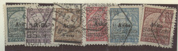 MACAU. 1936. Air Post Stamps Choi A1/6º. Complete Used Set. Fine Useful Ovptd Varieties. - Altri & Non Classificati