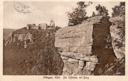 NIDEGGEN - EIFEL - DIE EFFELSLEY MIT BURG - CARTOLINA FP SPEDITA NEL 1913 - Düren