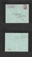 MALAYSIA. 1936 (5 Jan) Johore Bahru - London, UK (15 Jan) Fwded. Tufnell Park. Fkd Env Single 25c + Mns Air Label. IMPER - Malaysia (1964-...)