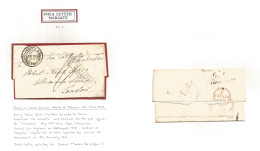 MALAYSIA. 1820 (21 June) INDIA LETTER. Prince Of Wales Island, Straits Of Malacca - London, UK (17 Jan 1821) EL Full Tex - Malaysia (1964-...)