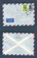 MALAYSIA. 1961 (13 Dic) Kuala Lumpur - West Germany, Frankfurt. Air Multifkd Env, Mixed Pre-post Usages. VF Interesting  - Malaysia (1964-...)