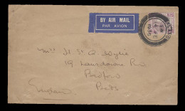 MALAYSIA. 1936 (14 Feb). Klang - UK / Beds. Air Fkd Env. F-VF. - Malaysia (1964-...)