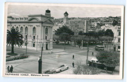 T3185/ Valparaiso Chile  Biblipteca Severrin AK 1963 - Chile