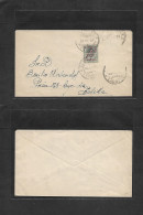 MARRUECOS. 1920 (28 Jan) Larache - Melilla. Carta Franqueo 20c. Marruecos Medallon (+ Otro Sello Extraviado En Transito) - Maroc (1956-...)