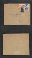 MARRUECOS. 1937 (1 Dec) Larache - Tenerife, Canarias. Sobre Franqueo 30 Cts + Beneficio Y Censurado. Inusual Destino. - Maroc (1956-...)