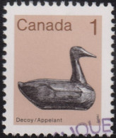 1985 Kanada ° Mi:CA 853F, Sn:CA 917a, Yt:CA 818a, Sg:CA 1054b, Decoy, Heritage Artifacts - Gebraucht