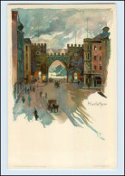 N1751/ Kley  Künstler Litho AK München Karlsthor  Ca.1900 - Kley