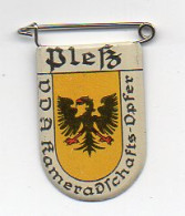 Y2209/ VDA Abzeichen Wappen Pleß Polen - Autres & Non Classés