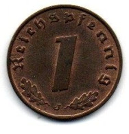 Deutsches Reich - 1 Reichspfennig - 1940 - J - 1 Reichspfennig