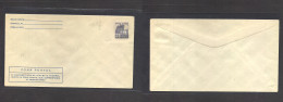 MEXICO - Stationery. C. 1935. 20c Lilac  Colonial Puebla DOBLE PRINT Image Mint Stationary Envelope. Most Unusual. - Mexico