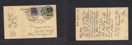 MEXICO - Stationery. 1939 (29 June) Puebla - Husum, Schleswig Holstein. 2c Green Stat Env + 2 Adtls. Better Destination  - Mexico