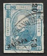 SE)1872 MEXICO, HIDALGO 12C SCT 82, JALAPA DISTRICT, USED - Messico