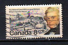 CANADA. N°555 Oblitéré De 1974. Canal Welland. - Usati