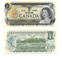 Canada 1 Dollar  ND 1973 QEII P-85 Lawson Bouey Sign UNC - Canada