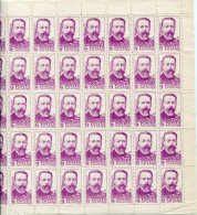 INDOCHINE N°251 ** PAUL DOUMER EN FEUILLE DE 50 (image Réduite En Raison Du Scanner Et Du Fichier Trop Volumineux) - Unused Stamps