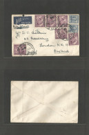 NEW ZEALAND. 1947 (19 Nov) Gore - UK, London. Air Multifkd Envelope. Fine. Mns Urgent (Express) - Sonstige & Ohne Zuordnung