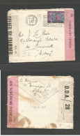 NEW ZEALAND. 1944 (1 Aug) Wellington - Eire, Limerick. Fkd Env With Cancel Censorship At Depart + Arrival. Scarce Countr - Sonstige & Ohne Zuordnung