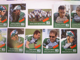 2024 - 1057  CYCLISME  :  EQUIPE CREDIT AGRICOLE  2002  (20 Photos)   XXX - Cyclisme