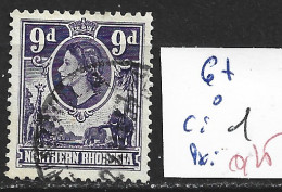 RHODESIE DU NORD 67 Oblitéré Côte 1 € - Noord-Rhodesië (...-1963)