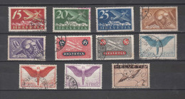 PA  1923/30  N°F3 à F13   OBLITERES    COTE  710.00      CATALOGUE SBK - Gebraucht