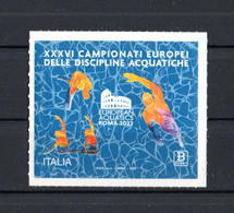 ITALIA : European Aquatics Championships - ROMA - 1 Val. Da 1,25 €.  MNH**   Del  11.08.2022 - 2021-...: Neufs