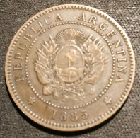 Pas Courant - ARGENTINE - 1 UN CENTAVO 1885 - KM 32 - ( Argentina ) - Argentine