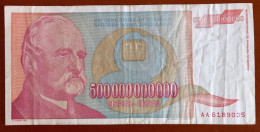 #1  YUGOSLAVIA 500000000000 DINARA 1993 - Yugoslavia