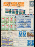 PHILIPPINES. 1947-77. Mostly Correspondance To West Germany + USA. Air Reg Multiple Fkg / Cachets / Labels / Machine / B - Philippines