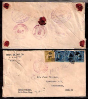 PHILIPPINES. 1921. Manila / Mexico - Chihuahua. Regr Multifkd Env / Scarce Dest. - Philippinen