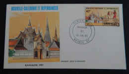 NOUVELLE CALEDONIE FDC YT PA 232 "EXPOSITION PHILATELIQUE" ANNÉE 1983 - FDC