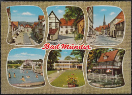 D-31848 Bad Münder - Alte Ansichten ( 60er Jahre) - Schwimmbad - Markt - Lange Straße - Nice Stamp - Hameln (Pyrmont)