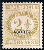 Açores, 1882, # 46 Dent. 11 3/4x12, Used - Azores