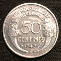 Pas Courant - FRANCE - 50 CENTIMES 1947 B - Morlon - Gad 426 - KM 894a - 50 Centimes