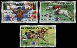 1984	Mali	995-997	1984 Olympic Games In Los Angeles 	8,00 € - Verano 1984: Los Angeles