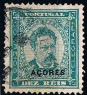 Açores, 1884/7, # 53 Dent. 12 3/4, Used - Açores