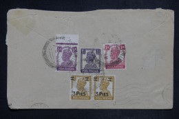 INDES ANGLAISES - Enveloppe De Vayittiri Pour L'Equateur En 1947- L 150713 - 1936-47 Koning George VI
