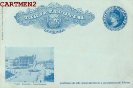 MONTEVIDEO REPUBLICA URUGUAY 2 CENTIMOS TARJETA POSTAL INTERIOR 1900 PLAZA CAGANCHA ENTIER POSTAL STAMP TIMBRE CORREOS - Uruguay