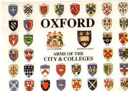 OXFORD Arms Of The City And Colleges, Blasons - Oxford